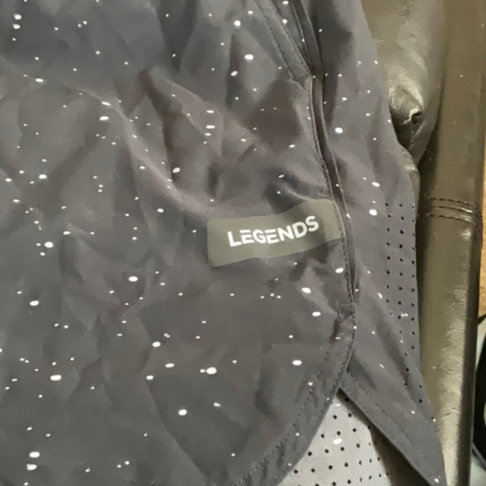 Legend men’s Luka linerless shorts in black splatter. Size large. - Picture 5 of 11